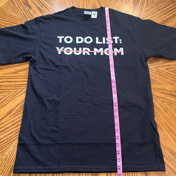 NWT Funny T-Shirt To Do List: Your Mom Men’s / Unisex Size M - New! - Picture 7 of 9